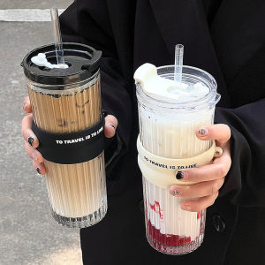 High Appearance Large Capacity Heat Resistant Glass Cup