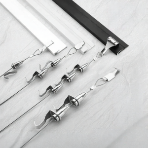 Yuanyi | Adjustable Wire Picture Hanging System Rail & Hooks for Gallery