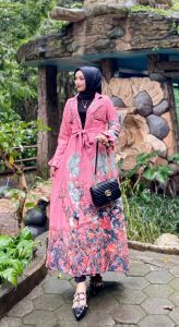 Ivanka Long Outer COD LD100-120 PB140 Outer Saja Tanpa Inner Tanpa Pashmina Terlaris Best Seller Super Premium Tebal Adem Lembut Suede Imp Termurah Cantik Elegat