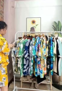 Áo sơ mi lụa đũi cao cấp đi biển quần ao họa tiết động vật Mèo ú kute phong cách thời trang - MAC boutique