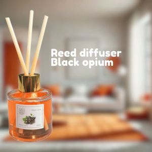 Fumu Pengharum Reed Diffuser Black Opium Aromatherapy Ruangan Essential Oil 50ml