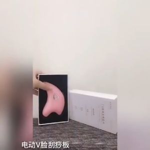 Hot Dolphin Electric Vibration Beauty Board Intelligent Lifting and Scraping Massager Firming Facial Face Care for Women