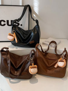 Fashionable Retro Dumpling Bag Womens Underarm Crossbody Bag Versatile Shoulder Bag Large Capacity Internal Structure Bag