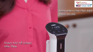 Máy nấu chậm dòng cao cấp kết nối qua điện thoại dùng cho gia đình và khách sạn. Thương hiệu Mỹ cao cấp Vesta Precision - SV82