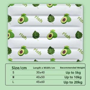 MONLEYTA | Pet Cooling Mat Dog Summer Cool Pad Cat Ice Bed Sleeping Mat Ground Mat Temperature Reducing Products Summer Ice Nest