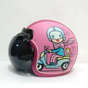 Helm Bogo Anak Classic Junior Aneka Macam Motif Lucu 8-12 Tahun
