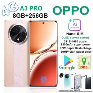 OPPO | OPPO A3 Pro 4G smartphone supports dual Nano-SIM cards 6.7-inch OLED curved screen 64-megapixel main camera 8GB+256GB ram