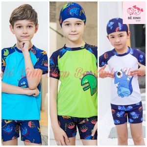 [Mới Về] Bộ Đồ Bơi Cho Bé Trai Bé Gái Size Đại 10-46kg [Mới Về] Bộ Quần Áo Đồ Bơi Liền Thân Cho Trẻ Em Bé Trai Gái BOI02 Bé_Xinh_Shop