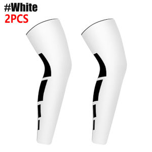 FVXVXV 2Pcs Full Length Compression Leg Sleeves for Running Gym Cycling Basketball – Men Women Calf & Shin Support