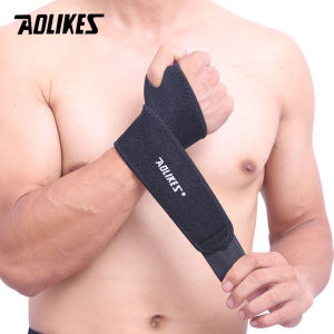 AOLIKES | AOLIKES Có Thể Điều Chỉnh Dây Đeo Cổ Tay Hỗ Trợ Nẹp Cho Thể Thao Nén Quấn Viêm Gân Giảm Đau Nylon 1 Người Lớn Băng Cổ Tay