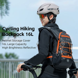 West Biking | WEST BIKING Cycling Backpack 16L Large Capacity Outdoor Sport Climbing Hiking Bike Bag Ultralight Travel Hydration Backpack