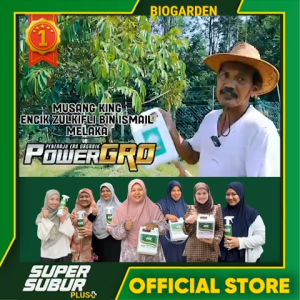 [ GREAT SALE] POWERGRO Genuine - Baja Foliar 100% Organik [  Foliar Fertilizer ] - 1L AND 4L