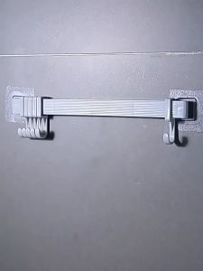 Six-link Hooks Door Wall Hanger Holder Tiles Strong Suction Hooks Home Supplies Wall Storage Hook Rack Multi-function