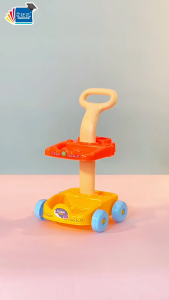 Kids Cleaning Set Toy Broom Tool Kits Baby Cleaning Stroller Kids Pretend Play Toy Gift
