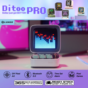 Divoom Ditoo PRO Global Version Pixel Art Game Portable Bluetooth Speaker With 16 X 16 LED App Controlled