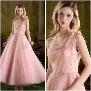 Đầm maxi dạ hội TRIPBLE T DRESS tay ngắn phồng kết cườm công - size S/M/L -MS250Y