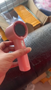 Kipas Turbo Genggam S001 100 Level Speed + Display Digital + Portable USB Fan 3600mAh