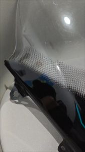 Visor PCX 160 2025 Windshield PCX 160 2025 NEW Akrilik High Quality Visor Black Series PCX 160 2025