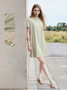 AMII | Summer New French Style Sleeveless Linen Dress