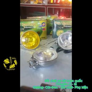2 Đèn gầm inox Đài Loan Cao Cấp váng dầu- H3-12V - 55W(10cm~11cm) đèn phá sương cao cấp