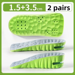 MICUI | Invisible Height-Increasing Summer Shoe Insoles Shock Absorption Anti-Odor