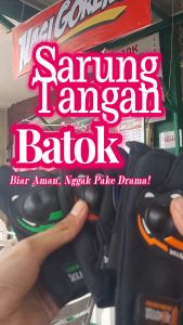 Aksesoris Sarung Tangan Motor Batok Pendek