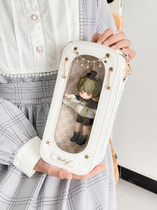 WUDONG | Crossbody Transparent 8-Bit BJD Pain Bag
