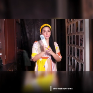 HuBDIC Thermofinder Plus Non Contact Infrared Thermometer HFS-1000