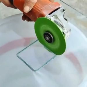 Ktools Glass Cutting Disc Diamond Cutting Glass Saw Blade Grinding Cutting Jade Crystal Wine Bottles