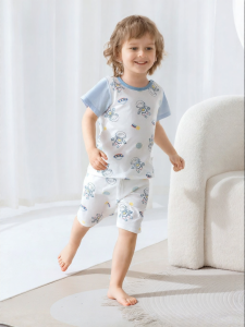 Usbettas | Summer Pure Cotton Baby Sleepwear Set for Boys