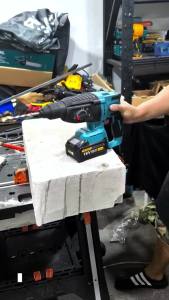 EDOG 26mm Brushless Electric Hammer Drill Multifunctional Rotary Cordless Rechargeable Power Tools For Makita 18v Battery Pin