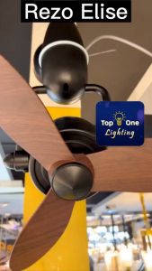 REZO ELISE 16” DC motor Decorative Wall Fan / Corner Fan with Remote control Swing Function