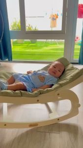 Ghế bập bênh đa năng cho bé Mankykid -  cho bé từ sơ sinh đến 6 tuổi Ghế Ăn Dặm Và Thư Giãn Ghế Với Giá Treo Đồ Chơi Ghế Điều Chỉnh Ngả Đa Chức Năng - Lazada