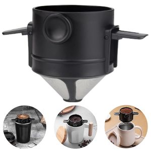 Portable Coffee Filter Coffee Maker Sieve Reusable Hand Made Coffee Maker for Home Office Travel Coffee Tools