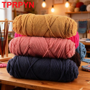 1Pc 100g 90% Acrylic 10% Yarn for hand knitting 8 plys Crochet Yarn knit Sweater Scarf Hat blanket line Crocheting threads Bag d