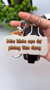 sạc dự phòng móc khoá đa năng giông khoá ô tô