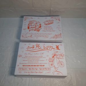 GIẤY GÓI BÁNH MÌ 1KG Khoảng 580 - 600 tờ (GIÁ 85đ 1 TỜ) chủ đề Câu Chuyện Bánh Mì giá tốt giá sỉ giá rẻ
