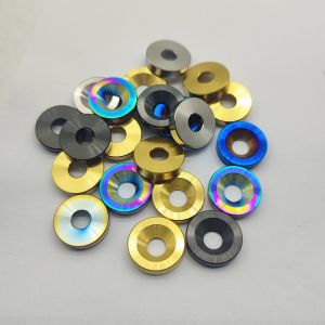 1pc TC4 titanium alloy M6 countersunk washer outer diameter 17.8mm GR5 titanium