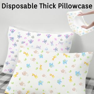 Disposable Thick Pillowcase Travel Essential Individually Packaged Dirt Resistant Hotel Supplies Handy Gadget