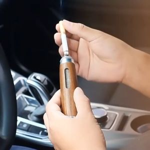 PIPA ALAT ISAP ROKOK DAN ASBAK ROKOK PORTABLE KEREN BEBAS DEBU ROKO BAHAN KAYU CANGKLONG PIPA ASBAK