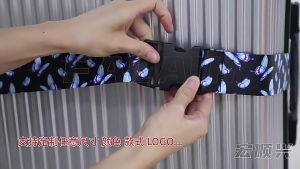 Luggage Strap Belt With Buckle Multifunction Travel Suitcase 20" to 32" Wide Adjustable Length Packing Straps Belt