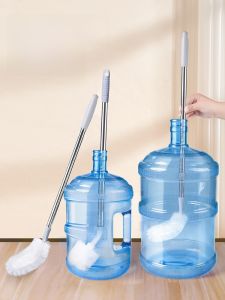 Extended Cleaning Brush for Water Buckets Drinking Water Tank Wash Bucket Tool Kitchen Household Chores Cleaning Tools