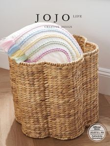Household Rattan Storage Basket