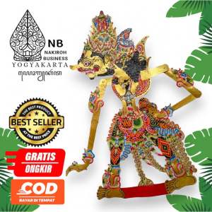 Wayang Kulit Asli Ratu Sabrang/Patih Sabrang Alusan Ukuran Standar Dalang