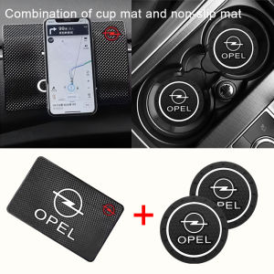 Silicone water coasters anti-slip pads for mobile phones auto parts For Opel Insignia Astra Antara Meriva Zafira H G Corsa