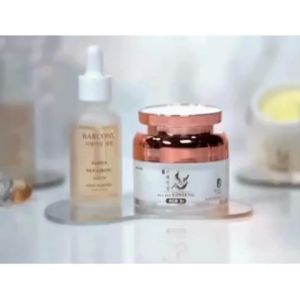 สุดคุ้ม!!! 7 ชิ้น Barcony ครีมโสมเกาหลี 4 กป. รับฟรี!!! บาร์โคนี่ โคเรีย รีแพร์ริ่ง เซรั่ม (สีส้ม) เซรั่มเกาหลี 3 ขวด