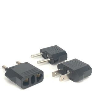 1-100 Chiếc US Sang EU Cắm CN Sang EU Du Lịch Chuyển Đổi Điện KR Euro Cắm AC Ổ Cắm Adapter Dành Cho Du Lịch