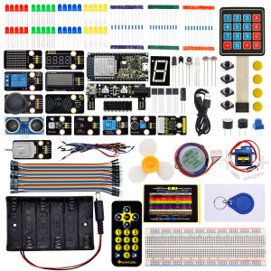 KEYESTUDIO ESP32 Basic Learning Kit Electronic Components Sensors Modules For Arduino Essential Starter Kit Python Programming