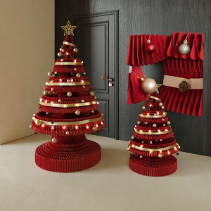 SHIBAZHI | Mini Foldable Christmas Tree Decor
