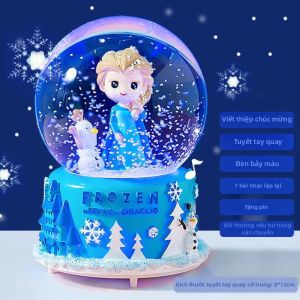 GUTIAN | Quả Cầu Pha Lê Âm Nhạc Quay Tuyết Công Chúa Aurora